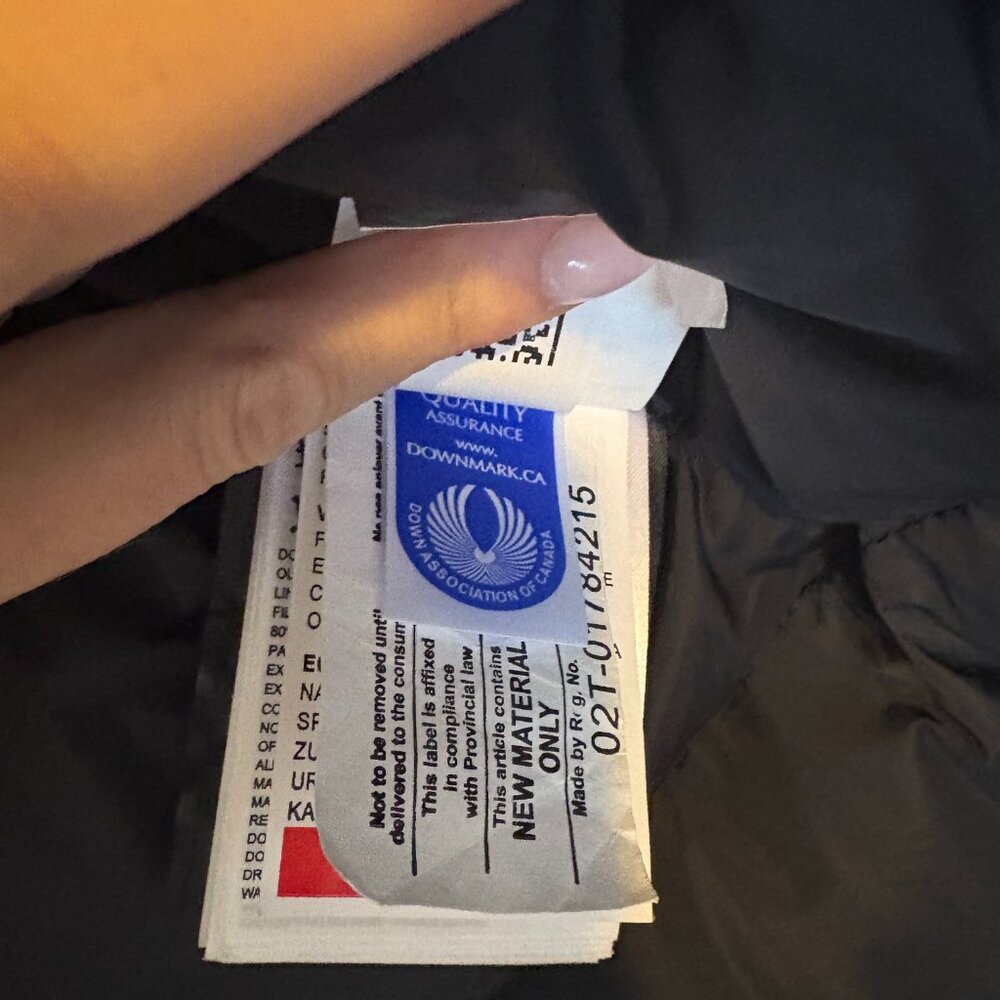 CANADA GOOSE 3037L VICTORIA Down Parka Heritage Jacket Detach Fur Hood Coat L - Picture 7 of 10